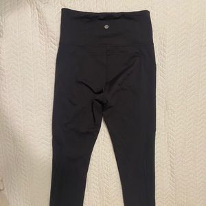Size 8 Black Lululemon full length leggings